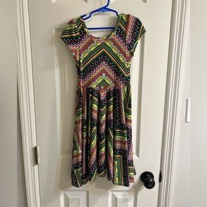 EUC Girl’s LuLaRoe Dress, size 5/6